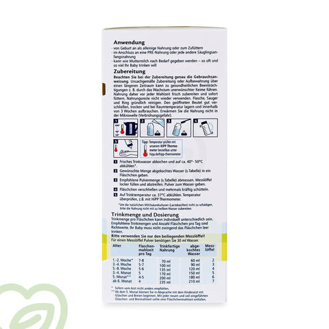 HiPP German Organic Formula Bio-Combiotic - Stage 1