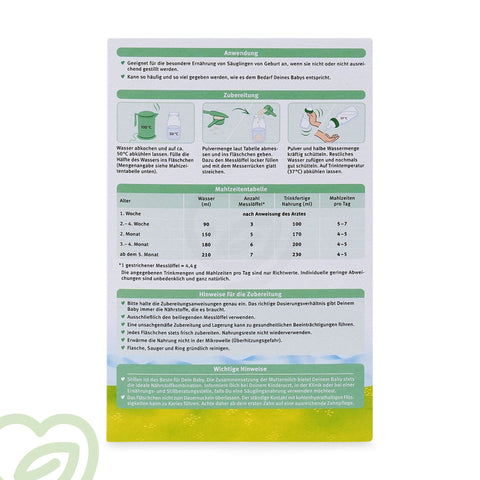 Holle Organic Baby Formula Goat Milk - Stage Pre