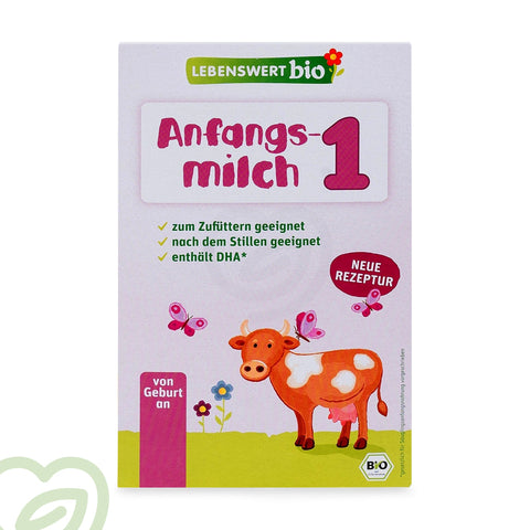 Lebenswert Organic Baby Formula - Stage 1