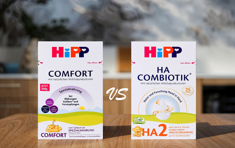 HiPP Comfort vs. HiPP Hypoallergenic