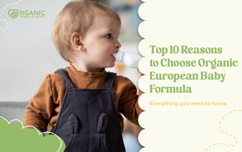 Top 10 Reasons to Choose Organic European Baby Formula