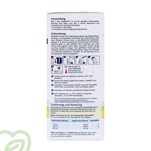 HiPP German Organic Formula Bio-Combiotic - Stage 2