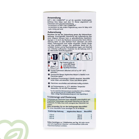 HiPP German Organic Formula Bio-Combiotic - Stage 3