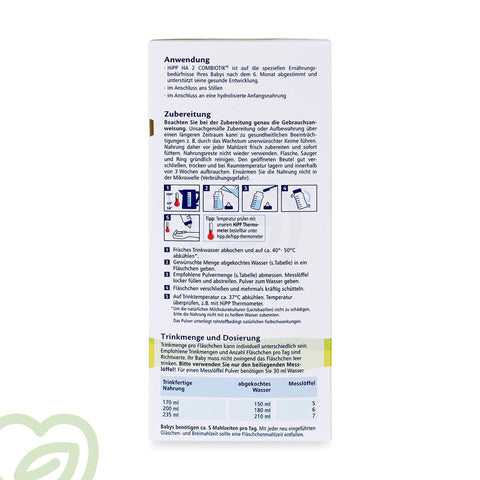 HiPP Organic Baby Formula Hypoallergenic - Stage 2