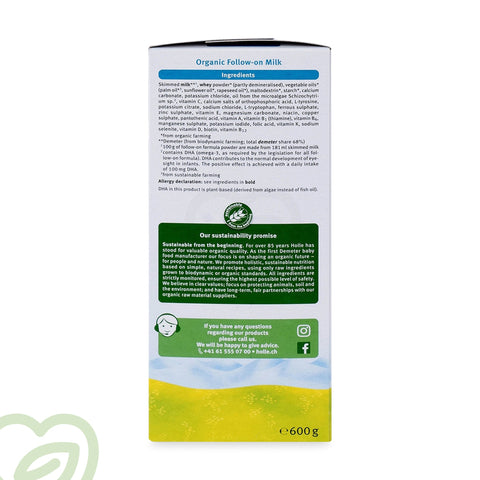 Holle Organic Baby Formula Cow Milk - Stage 3