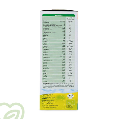 Holle Organic Baby Formula Goat Milk - Stage 3