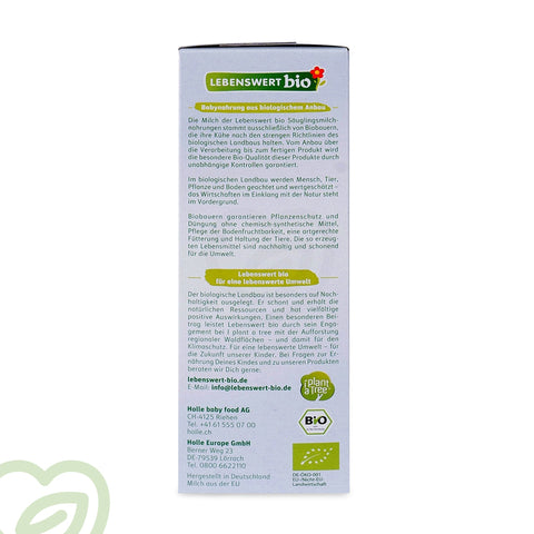 Lebenswert Bio Stage 2 Organic Formula (6+ Months) - 500g